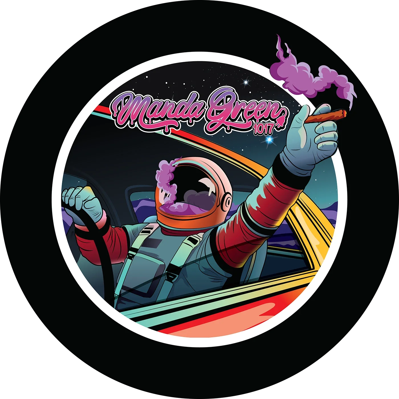 MandaGreen Logo & Illustration