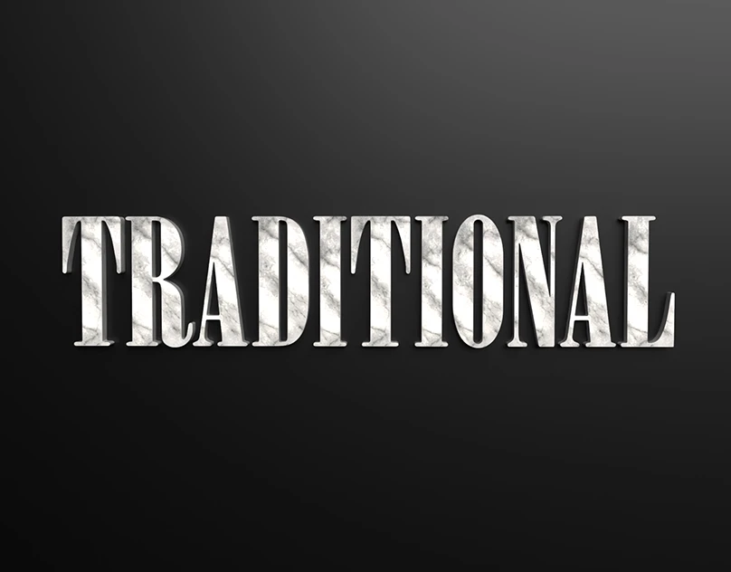 Designing at Traditional