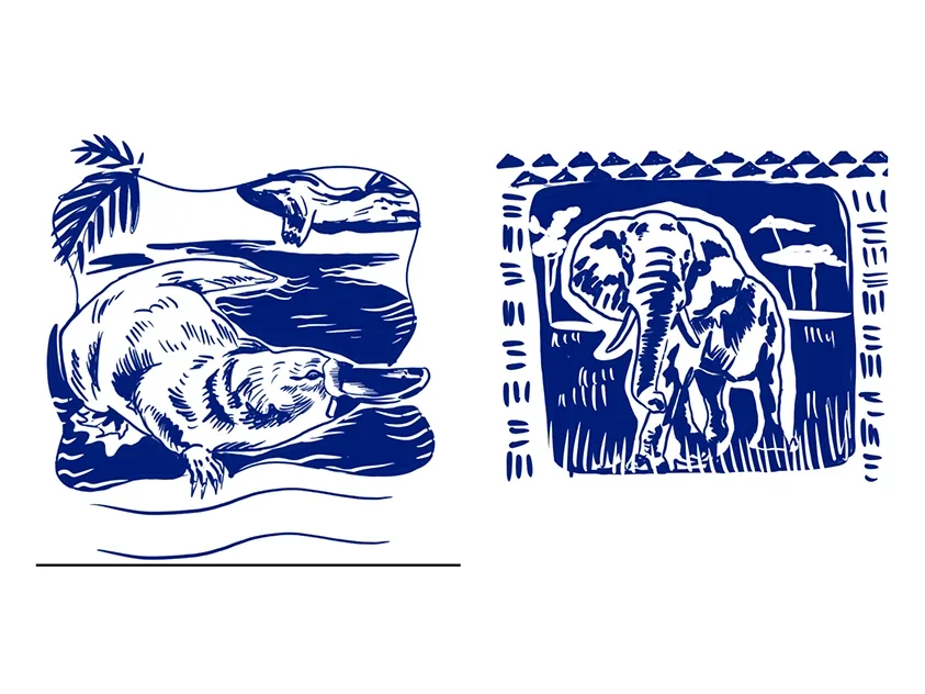 Zoo Signage (1 Color)